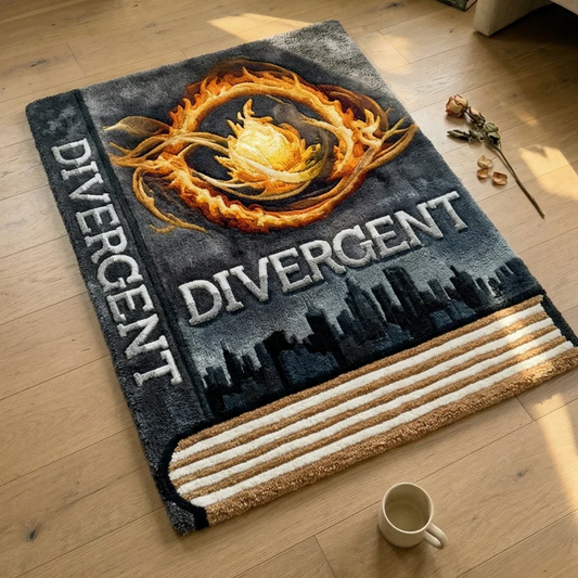 "Divergent" Book Rug