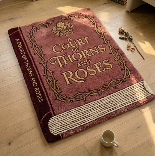 "Thorns & Roses" Book Rug