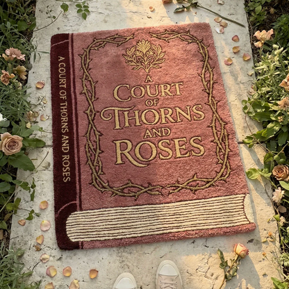 "Thorns & Roses" Book Rug