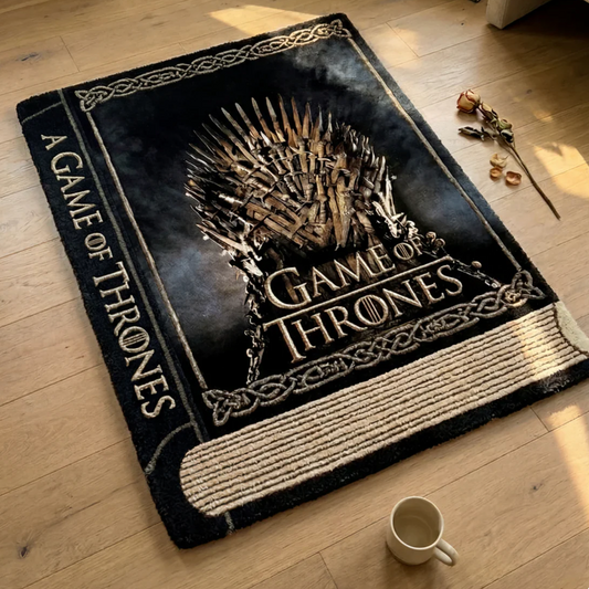 "Thrones" Book Rug