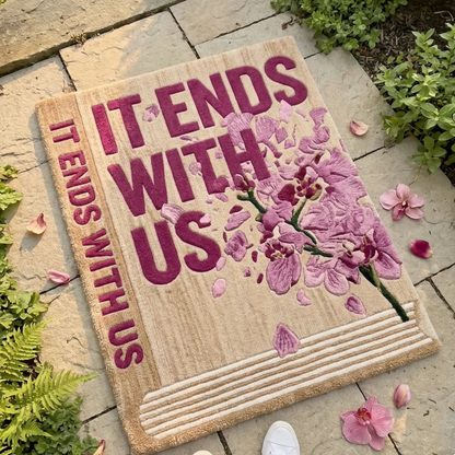 "With Us" Book Rug
